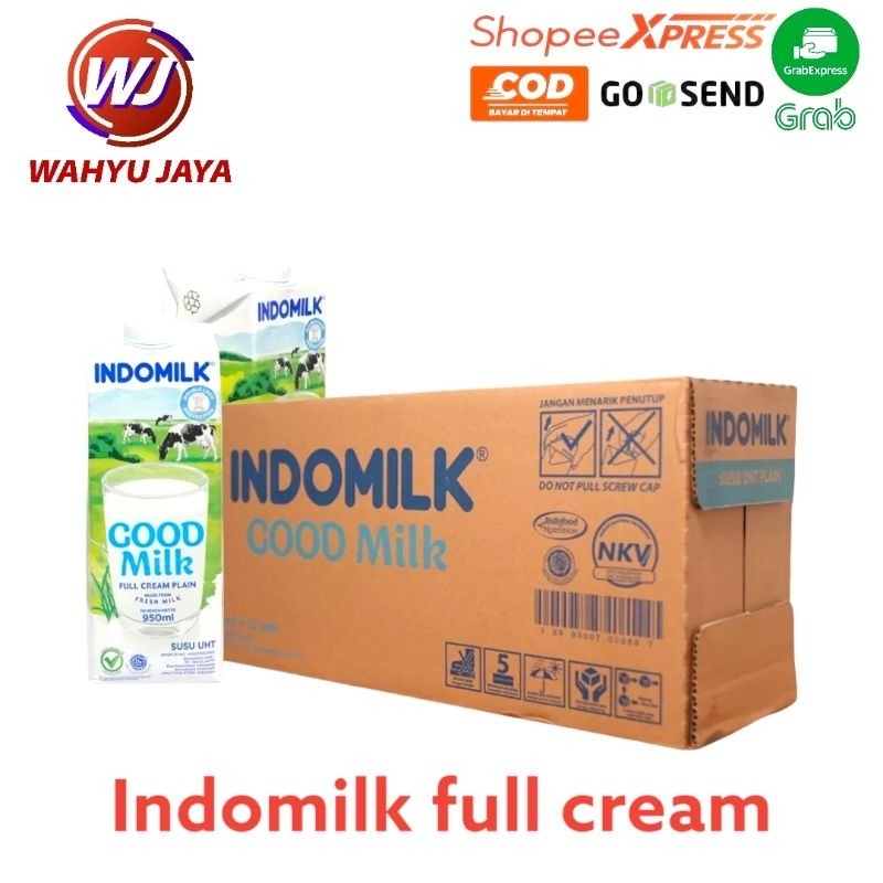

indomilk full cream 1 dus/12pcs