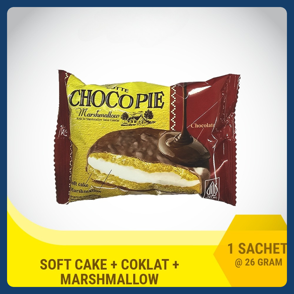 

Chocopie Chocolate Marshmallow 6 Pcs