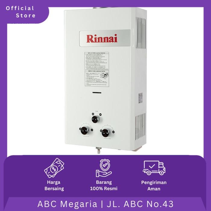 Rinnai Water Heater Gas REU10CF / REU10-CF / REU-10CF 10 Ltr/mnt