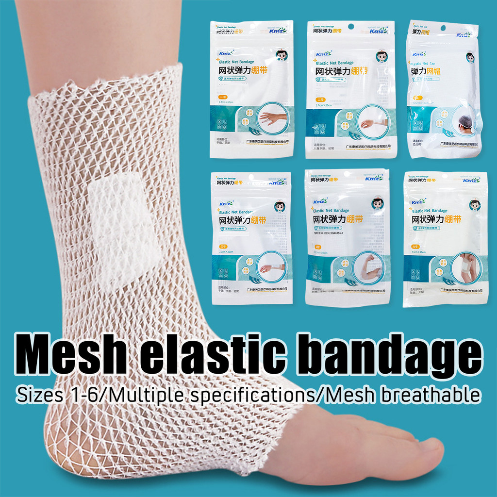 1pc perban elastis kaki keseleo dapat diregangkan perban elastis kaki keseleo lutut perban medis ant