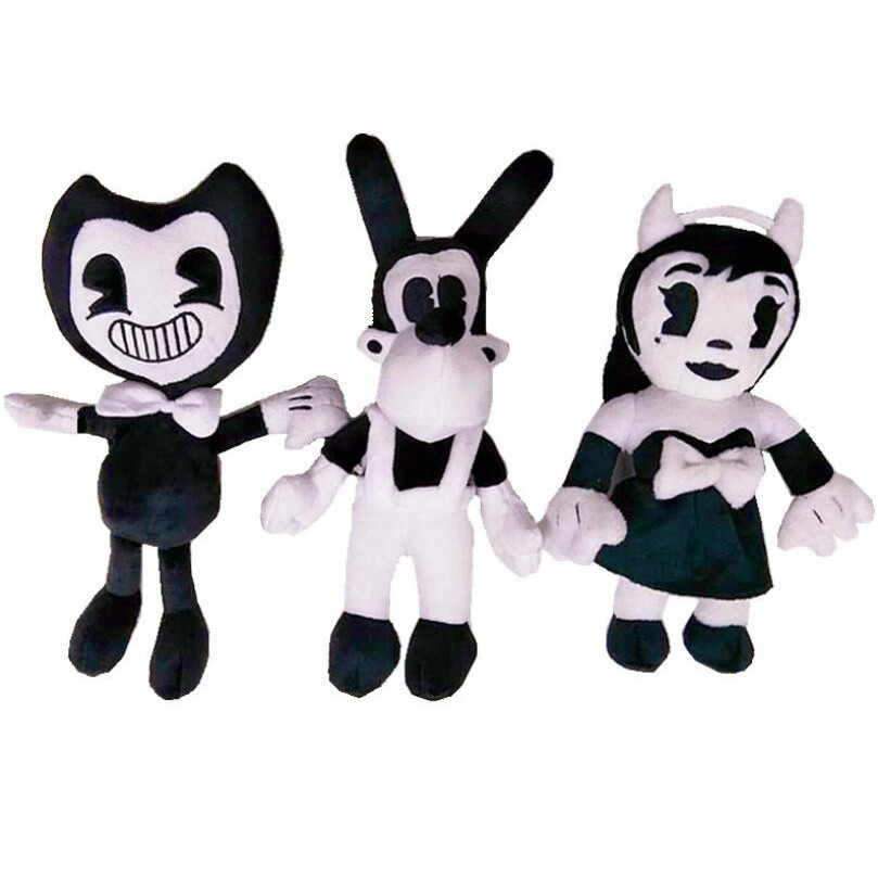 Game Bendy Character Plush Figure Toys