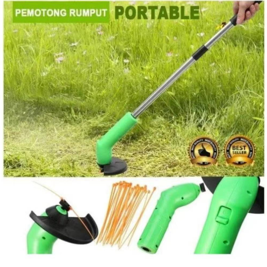 Pemotong rumput portable - ALAT PEMOTONG RUMPUT RUMAH ZIP TRIM
