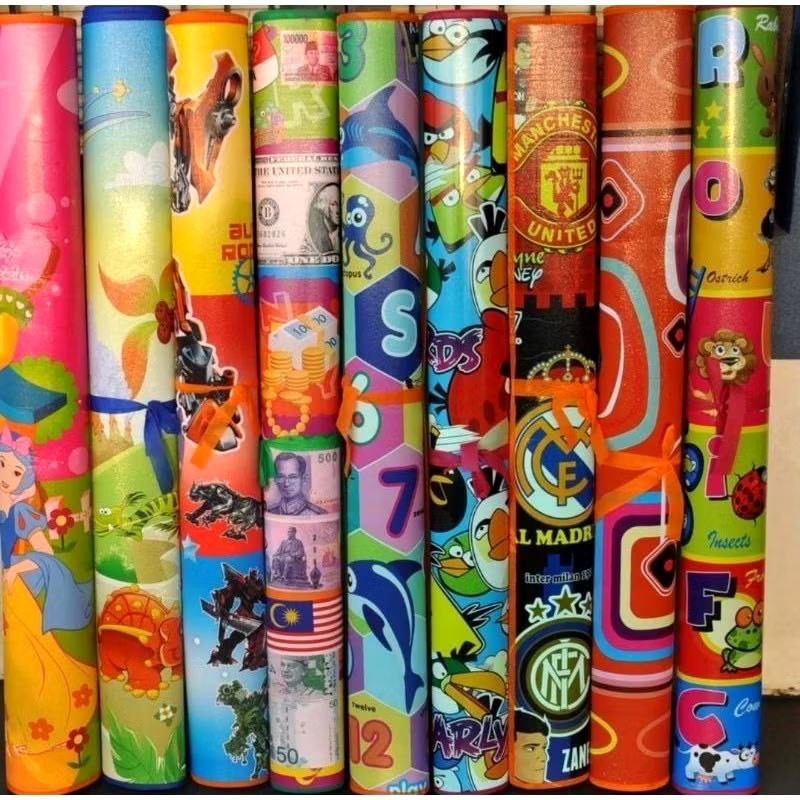 tikar spon gulung/tikar spon eva/tikar spon karakter/tikar spon 120X120