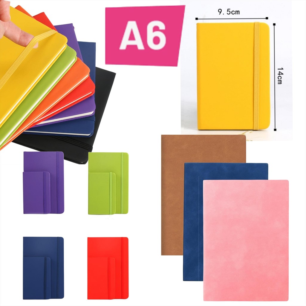 

MW071 Notebook Kulit A6 Buku Catatan Note Book Diary Journal Jurnal Pocket Kantong Small Kecil Kertas