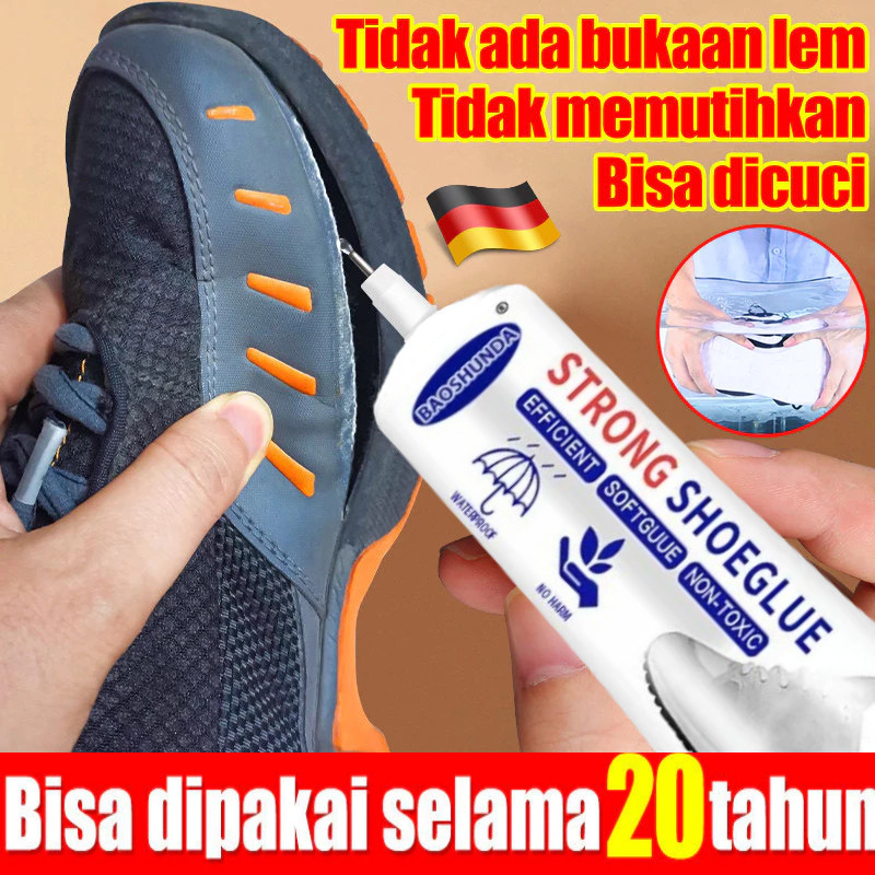 lem sepatu super kuat/Lem sepatu yang bersifat kental efek kering seperti karet /lem sepatu super ku