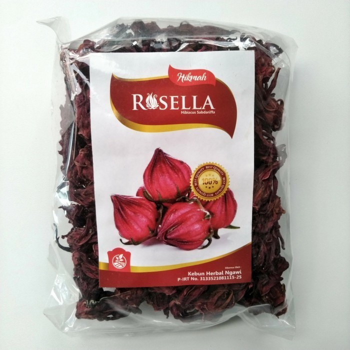 

BGR - Bunga Rosella Merah Hikmah - Teh Seduh - 100 Gram