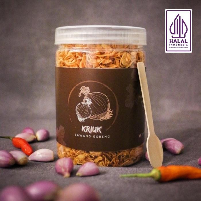 

Bawang Goreng Premium KRIUK / Premium Fried Shallots KRIUK [terlaris]