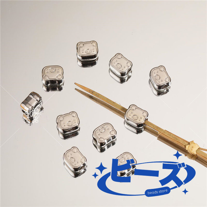 Biizu Beads 10 gr Manik-manik Metalik CCB - Piggy Head