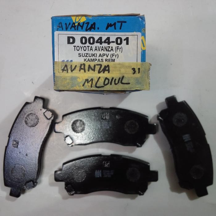 Kampas Rem Depan Avanza / Xenia / Rush / Taruna / APV ASLI MK Biru Jpn quality
