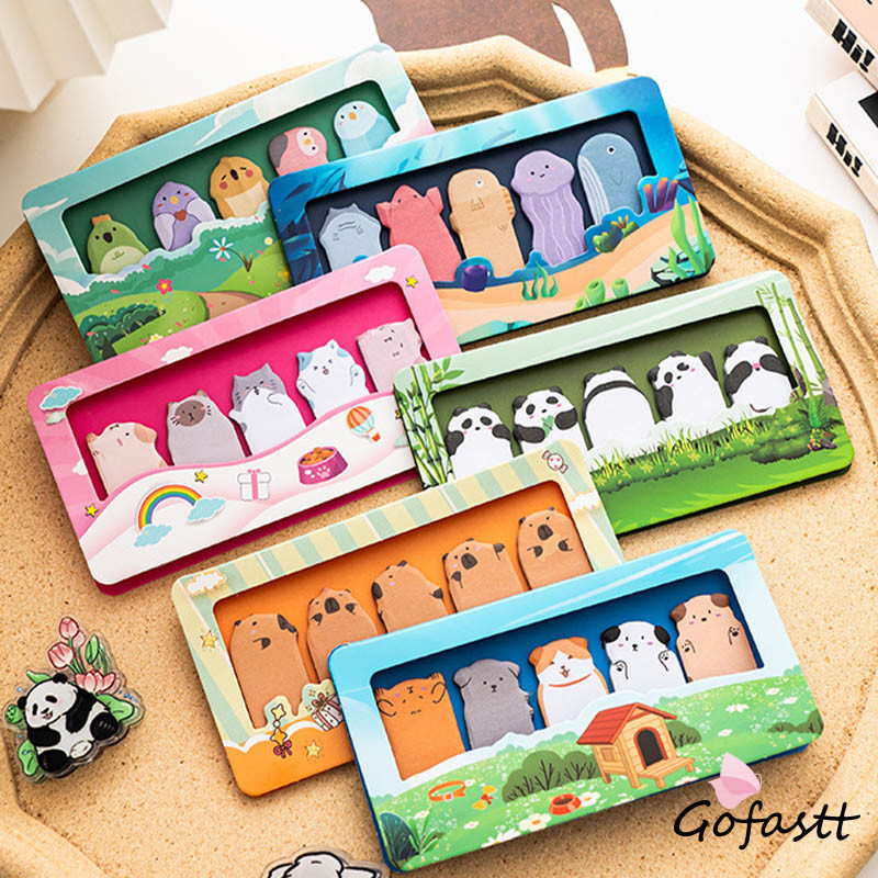 

COD Catatan Tempel Taman Hewan Catatan Tempel Lucu Stiker Indeks Kartun G