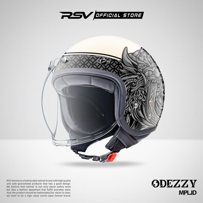 RSV Helmets x MPL ID Exclusive Collaboration MPL ID - Helm RSV Classic Odezzy (Limited Edition Serie