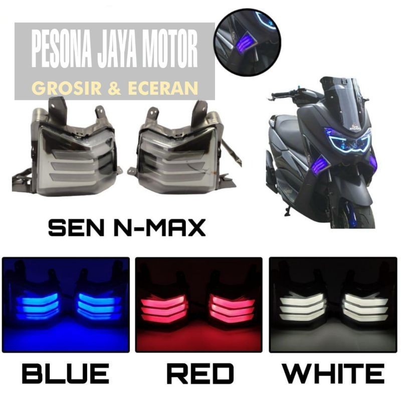 [ZH] Sen Nmax Lampu Sen Depan Nmax Led Sein Depan Nmax Old 2015-2019