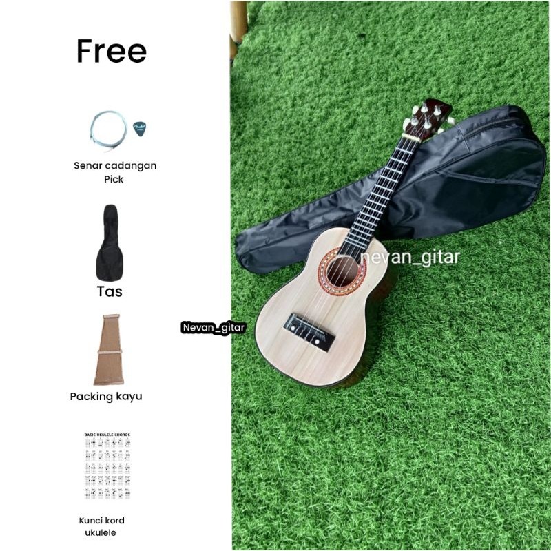 COD UKULELE SENAR 4   (PACKING KAYU ) CO