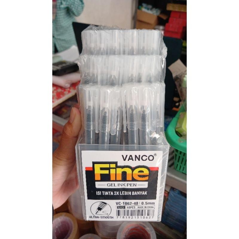 

(isi 48 pcs) VANCO GEL INK PEN VC-1062