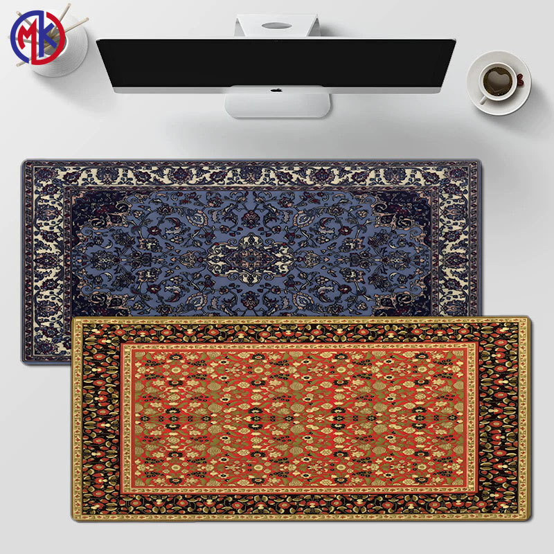 Mousepad Gaming Pad Mousepad Deskmat Keyboard pad Besar Kecil Mousepad Anti Slip Traditional Batik K