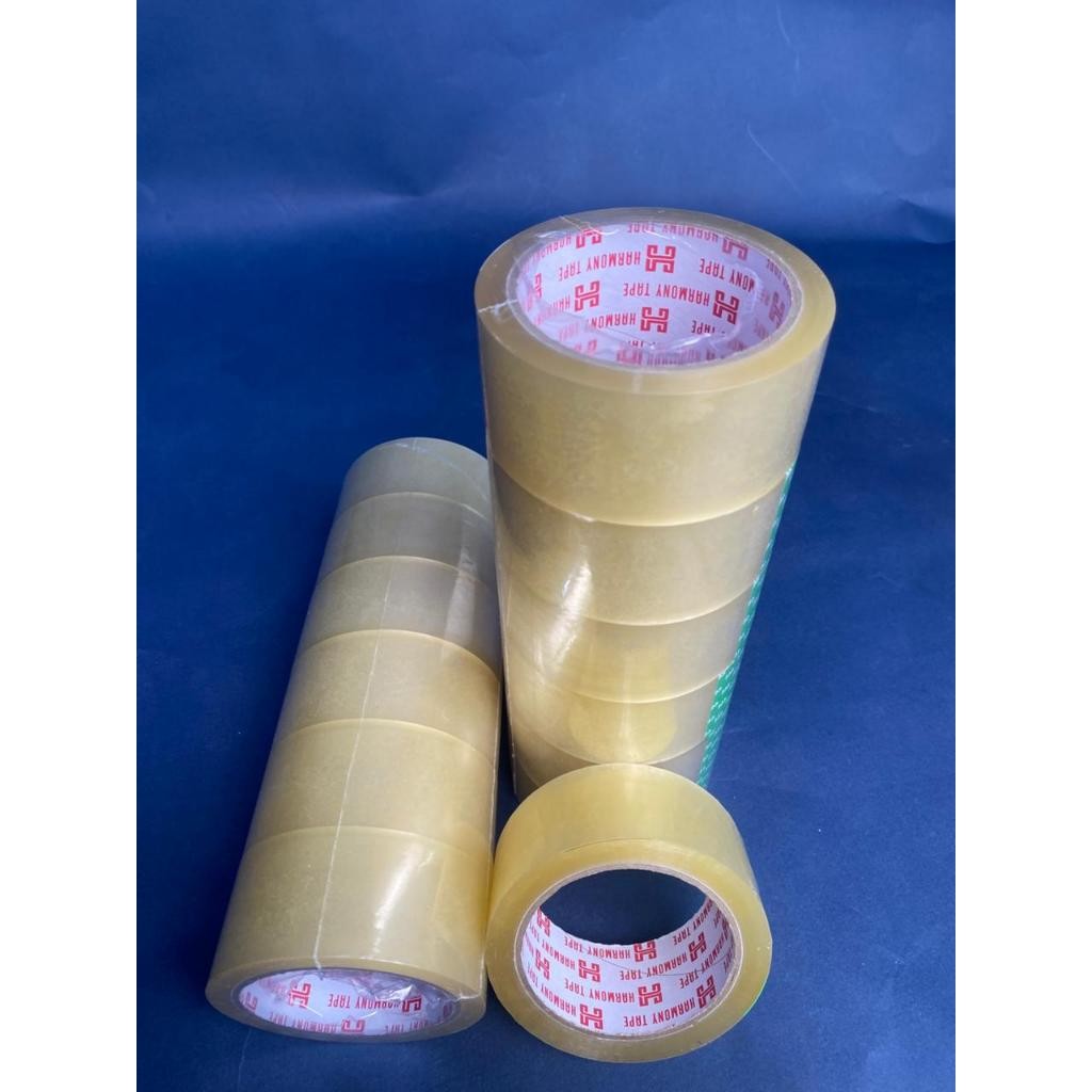 

Lakban OPP 45mm x 100Y – 1 Kardus 72 Roll | Lakban Packing Murah Grosir | Lakban Bening Kuning Kuat
