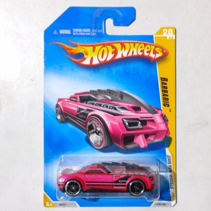 Hotwheels Barbaric pink 2009 New Models HW
