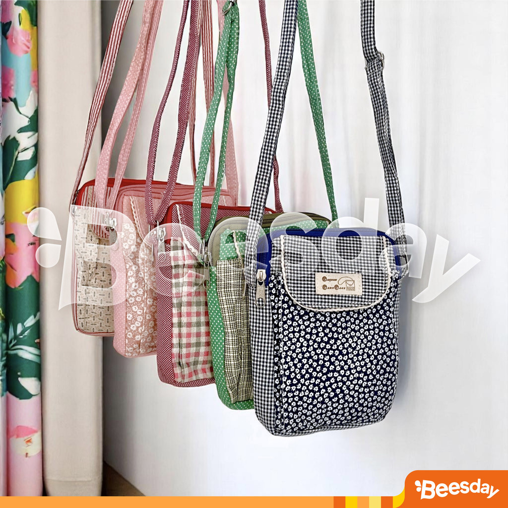 Tas Selempang Korean Look Remaja | Sling Bag Cewek Anak Remaja Kekinian