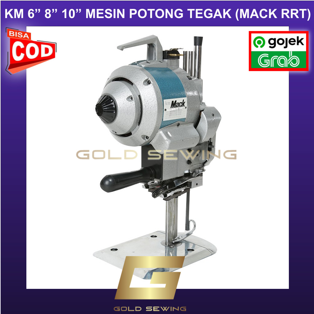 Mesin Potong Bahan Kain Tegak 6" 8" 10" KM KM6" KM8" KM10" Mack RRT Cutting Machine - GOLDCO