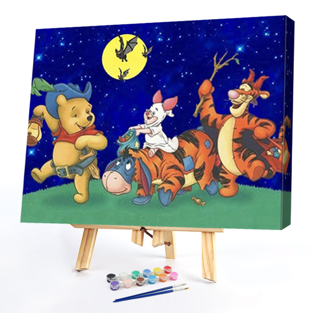 

Paint By Numbers Kit DIY Oil Art Wall Decoration 40x50cm Pleasures of Painting for Kids & Adult