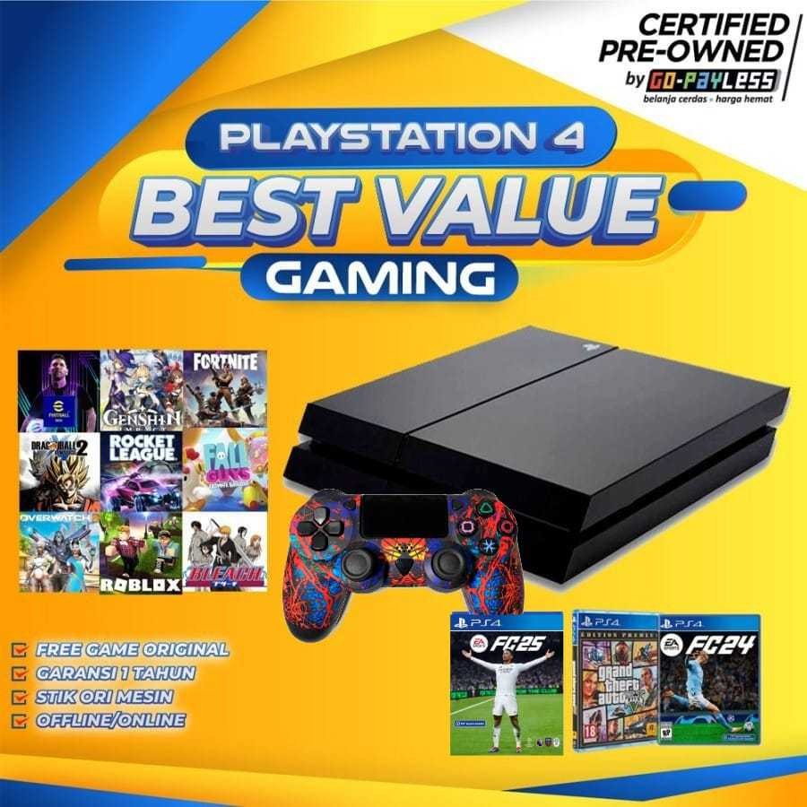 PS4 FAT Original Playstation  1 TahunCO