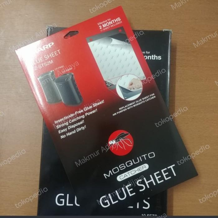 

Sharp mosquito glue sheets Lem perangkap nyamuk Airpurifier SHARP