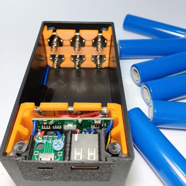 DIY Case UPS 5 Volt ( belum termasuk baterai) - USB A FemaleNew