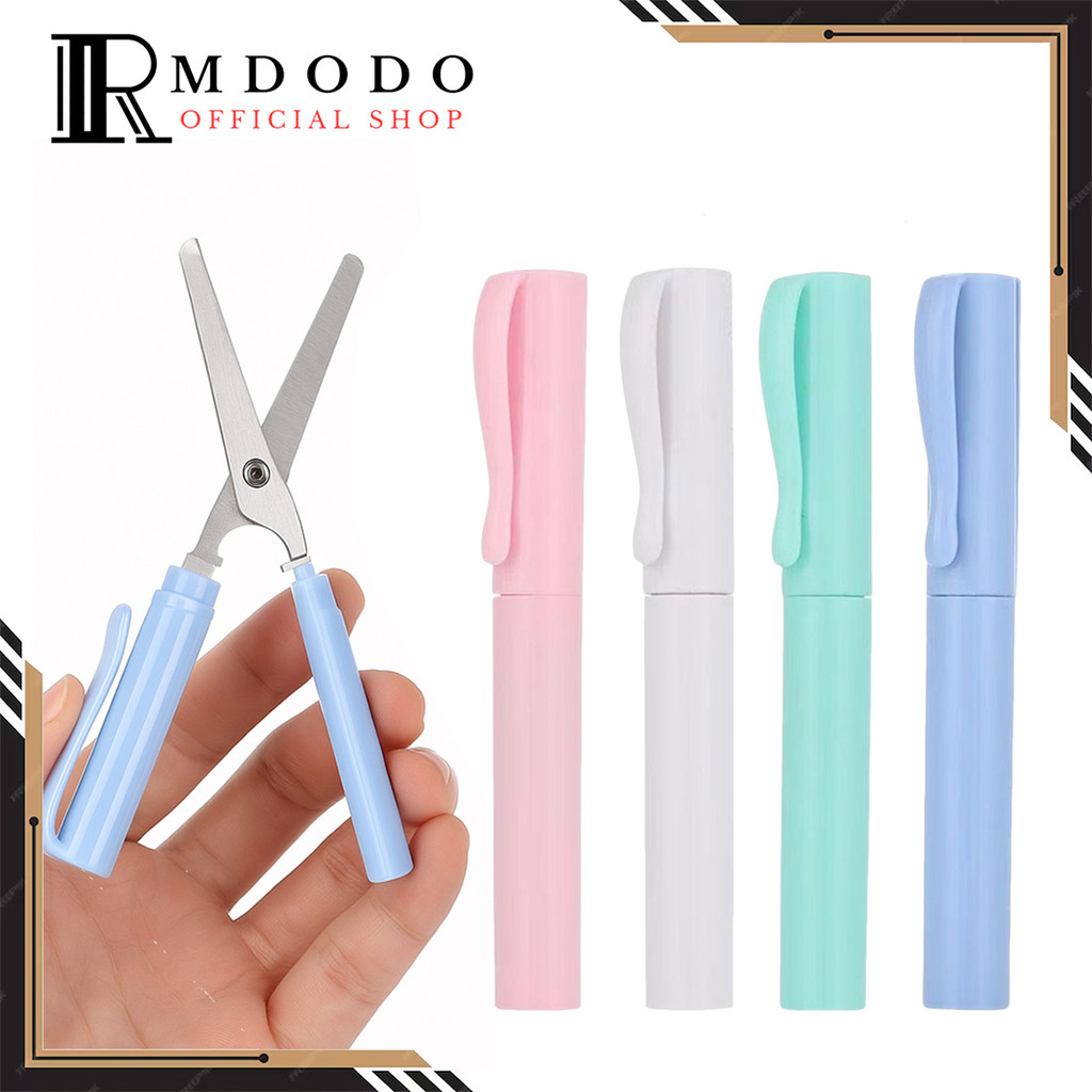 

Rmdodo - Gunting Stainless Steel Model Pena / Gunting Kantor Sekolah Warna Random