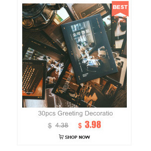 

15Pcs World Ideal Decoration Card Happy Art Postcard Simple Flower DIY Wall Sticker Photography Props Background Stationery