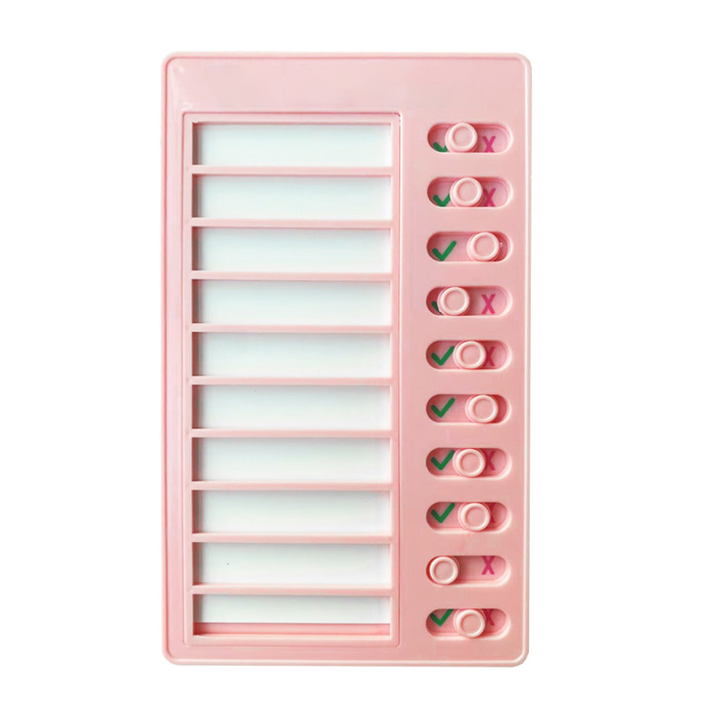 

Kawaii Self Discipline Check List Memo Board Daily Planner To Do List Korean Stationery Task Detachable Planning Board Office