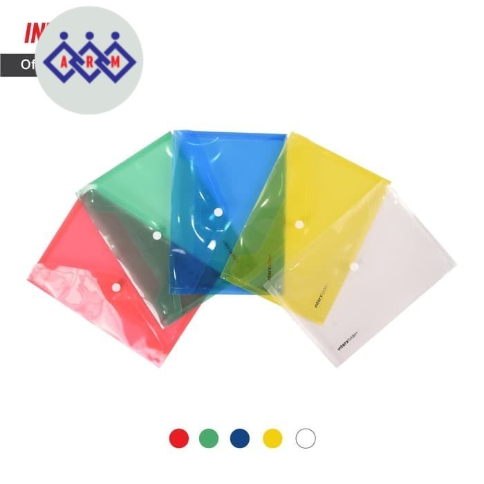 

INTERX Map plastik kancing punggung A5 Inter X (1BUAH) ++ Best Seller