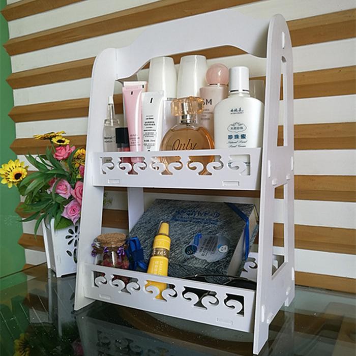 

Rak Kosmetik Dekoratif / Kotak Meja Multifungsi WPC