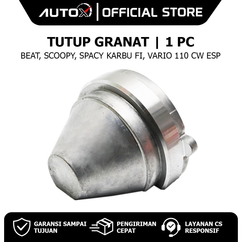 Tutup Granat Beat Karbu FI KVY CBS K25 & Scoopy Lama eSP K16R & Spacy Carbu Old & Vario 110, DLL Cov