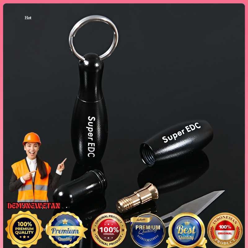 

Tegoni Pisau Cutter Mini Pocket Knife Model Gantungan Kunci - EO275