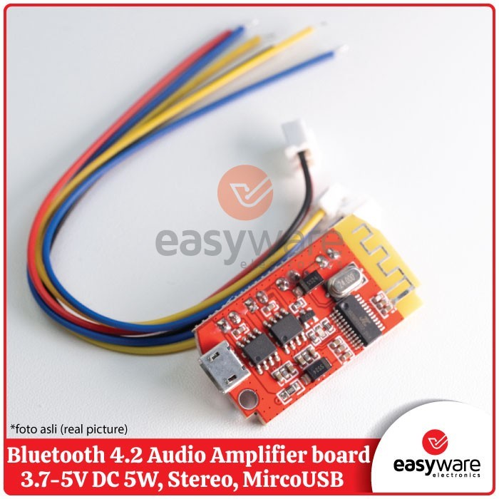 PART & TOOL Modul Amplifier Bluetooth 4.2 3.7-5V DC 5W module CO27