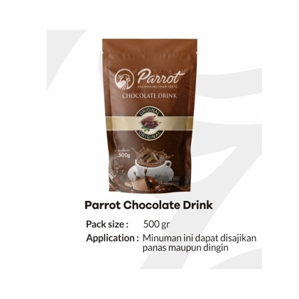 

PARROT CHOCO DRINK Minuman Cokelat Bubuk Dark