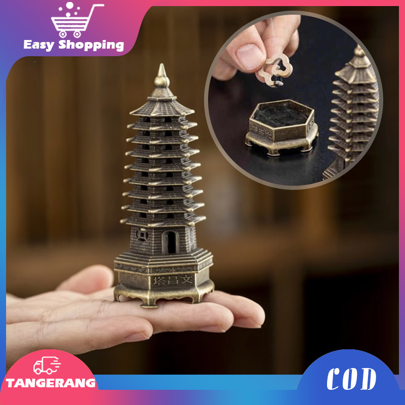 Tempat Dupa Aesthetic Bentuk Menara Kuno Tempat Arang Dupa Tempat Dupa Mini Tempat Bakar Dupa Arab