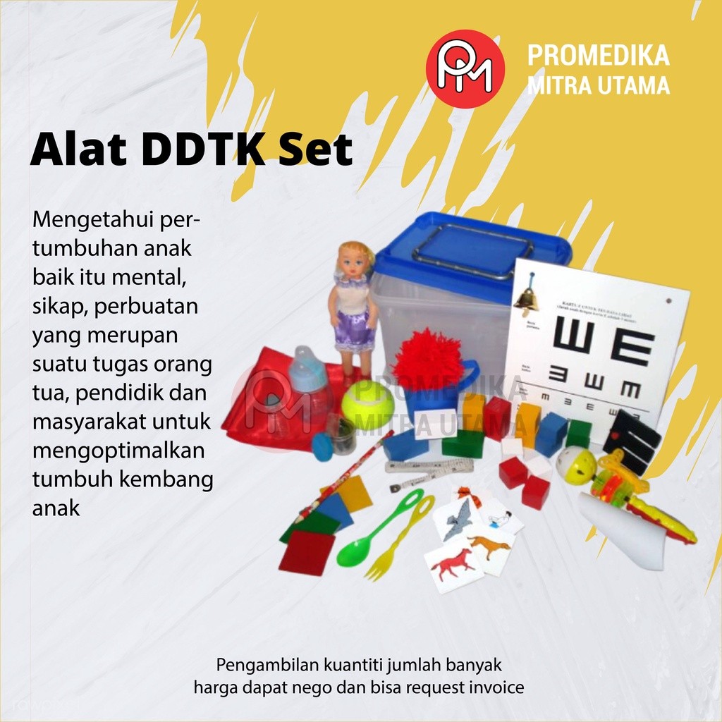 Alat DDTK Set / Set DDTK mainan anak dan Set DDTK 7 item dasar