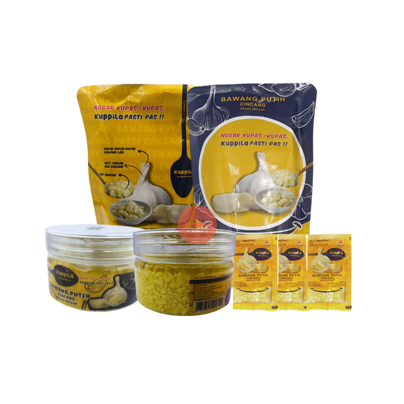 

Kuppila Bawang Putih Potong Instant Halal Bawang Dalam Minyak