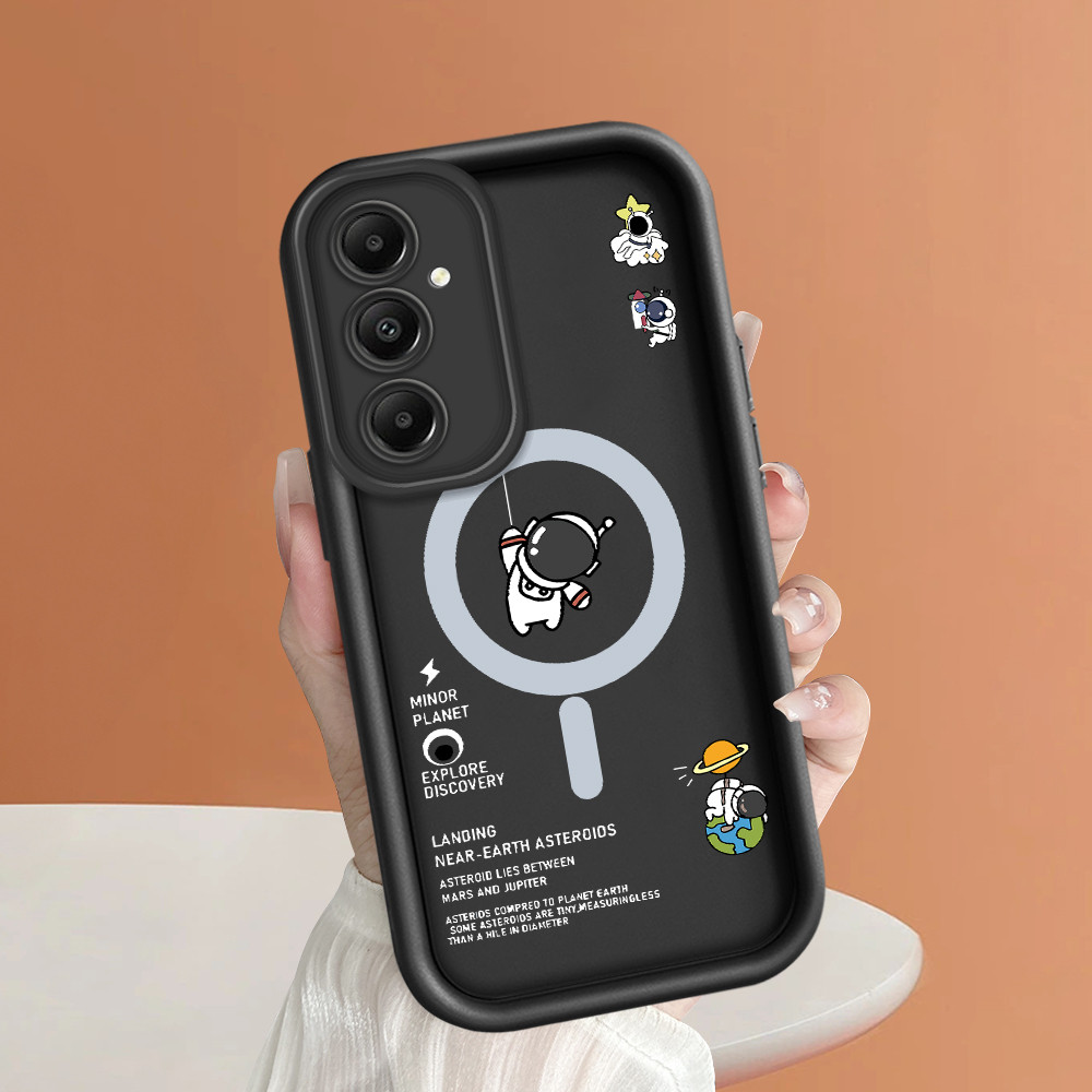 Casing Hp Untuk Compitable With Samsung A05S Handphone Silikon Cassing Mode Softcase Astronaut 4976 