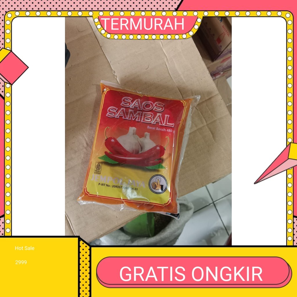 

SAOS PEDAS JEMPOL 500g