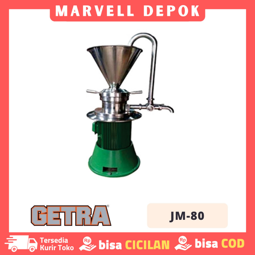 Colloid Mill Alat Pembuat Pasta, Selai, Pakan Ternak GETRA JM-80