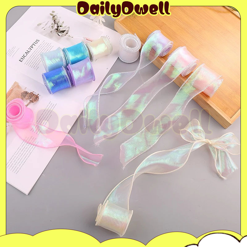 

pita korea fishtail ribbon pita gelombang pita buket pita kado/ pita fishtail hologram/pita dekorasi