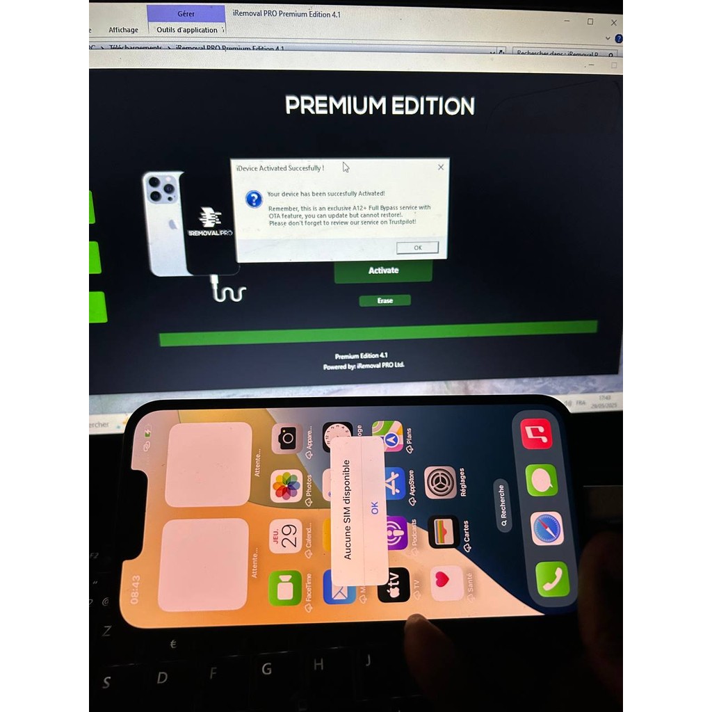 IREMOVAL Pro Premium Edition V5.2 No Signal | DEVICE XR - 16 PRO MAX | INSTAN | REGISTER & REMOTE