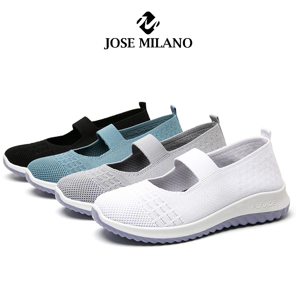 GENIALLSHOP JOSE MILANO JM-0123 Sepatu Flat Wanita Kerja
