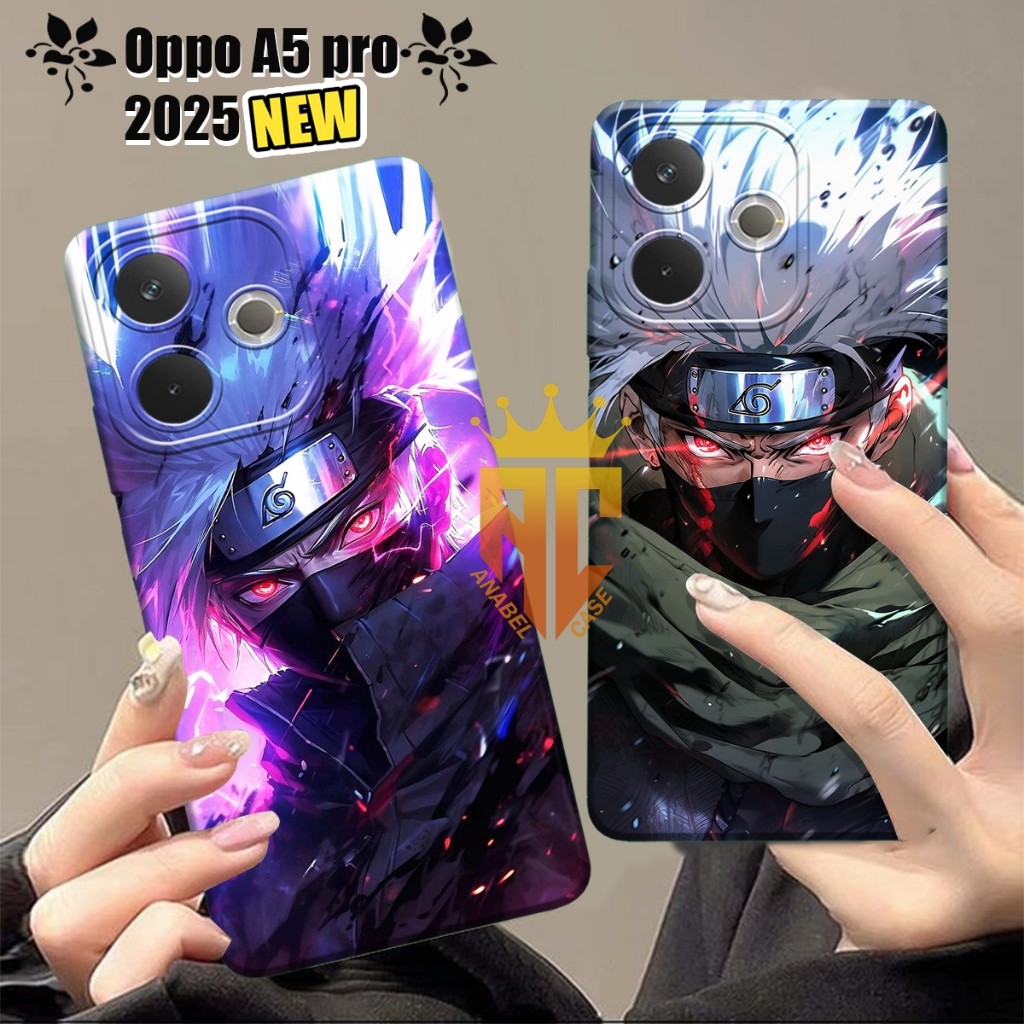 Softcase OPPO A5 PRO 4G / OPPO A5 PRO 5G 2025 Terbaru Case Fashion Motif Naruto Shippuden - Case Ter