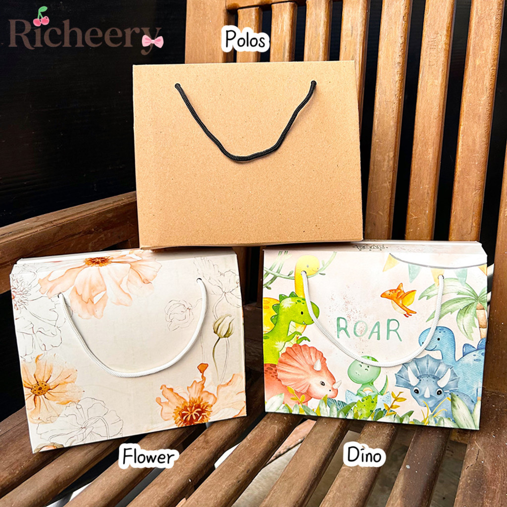 

Box Tali Flower Dino Polos Kraft Aesthetic Hampers Happy Birthday Parcel Ulang Tahun Hadiah Kado Snack Anak Hbd Bjm Banjar Banjarmasin Richeery