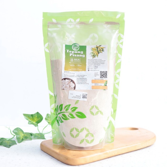 

Tepung Pisang Raja | Banana Flour 500g - Lingkar Organik