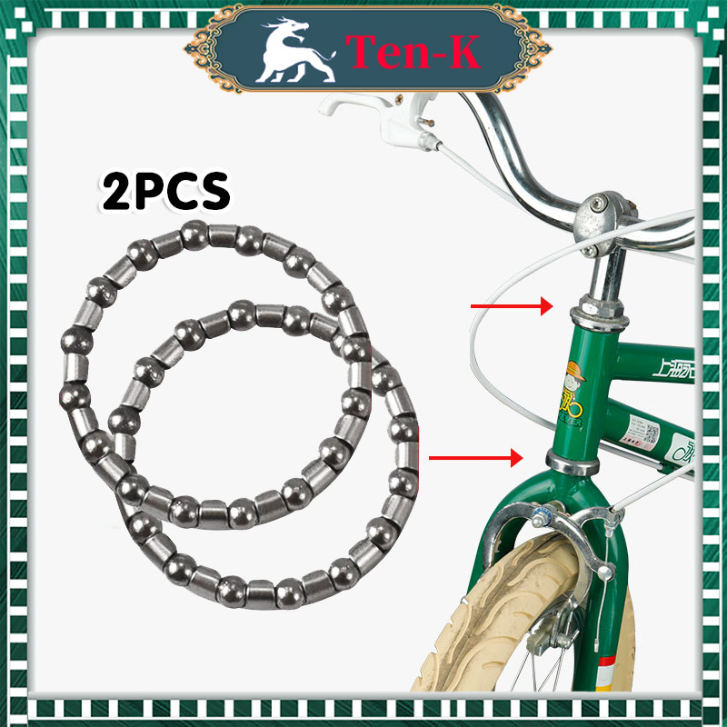 2PCS Bearing Pelor Headtube Komstir Sepeda Listrik Skuter Anak Otoped Pedal Injak