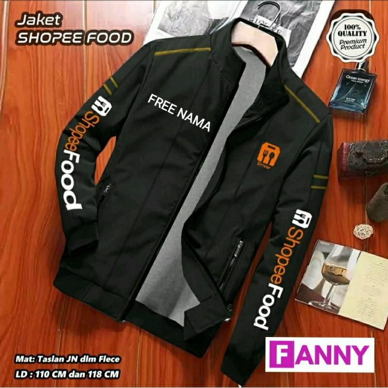 WINTER RUBBY SHOPEEFOOD / JAKET SHOPEEFOOD / JAKET KURIR SHOPEEFOOD / SHOPEEFOOD / GOFOOD / JAKET TE